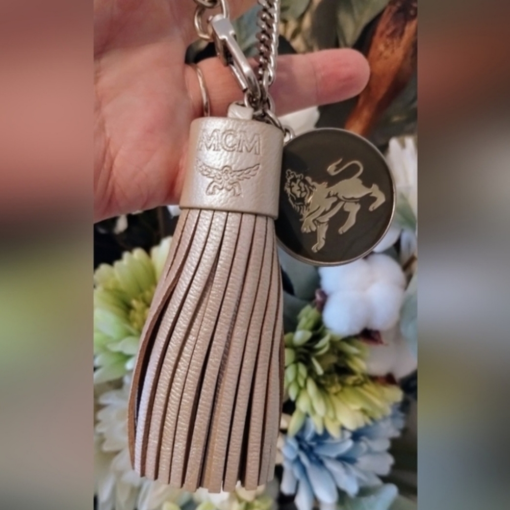 MCM Princess Lion Bag Charm (RARE) With Tassel EUC